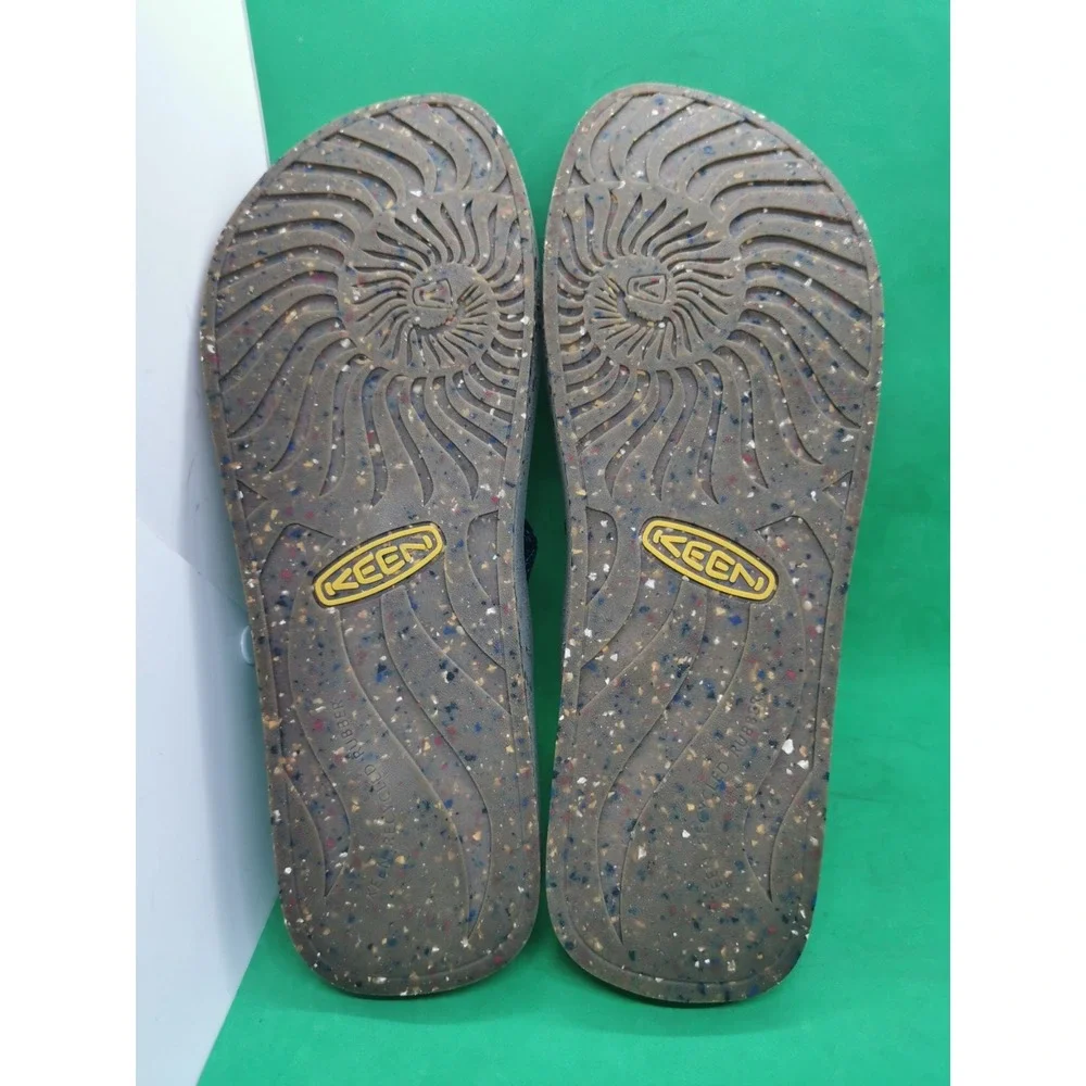 KEEN Harvest Flip Flops Men's Size 12 Sandals Repurposed Sole Slip On